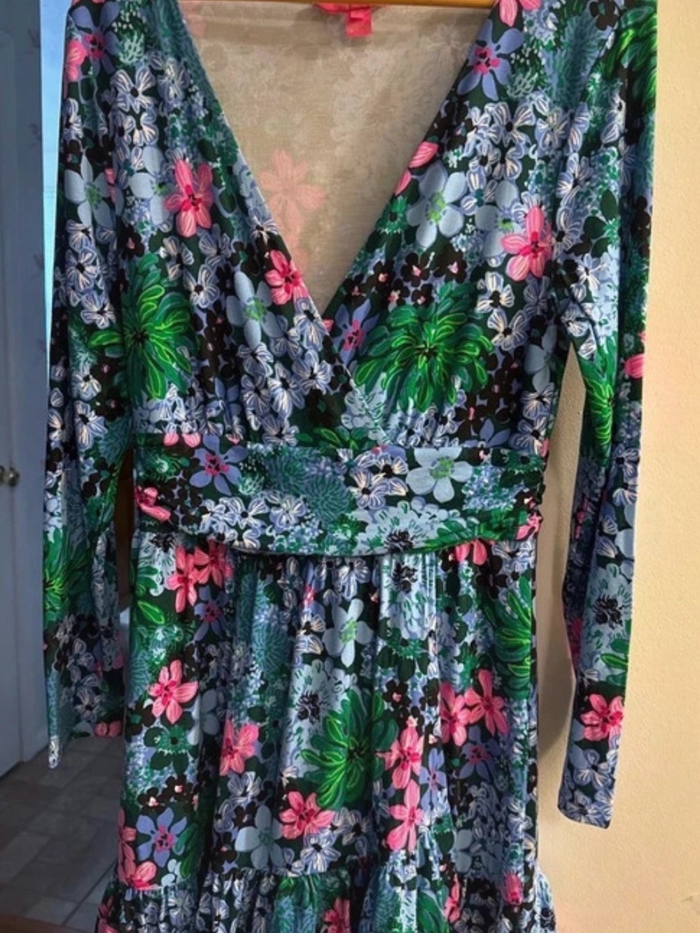 Lilly Pulitzer Loubella Smocked Midi Dress